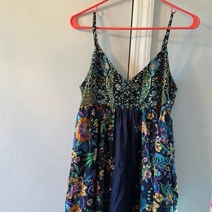 Multi colored romper from Anthropologie